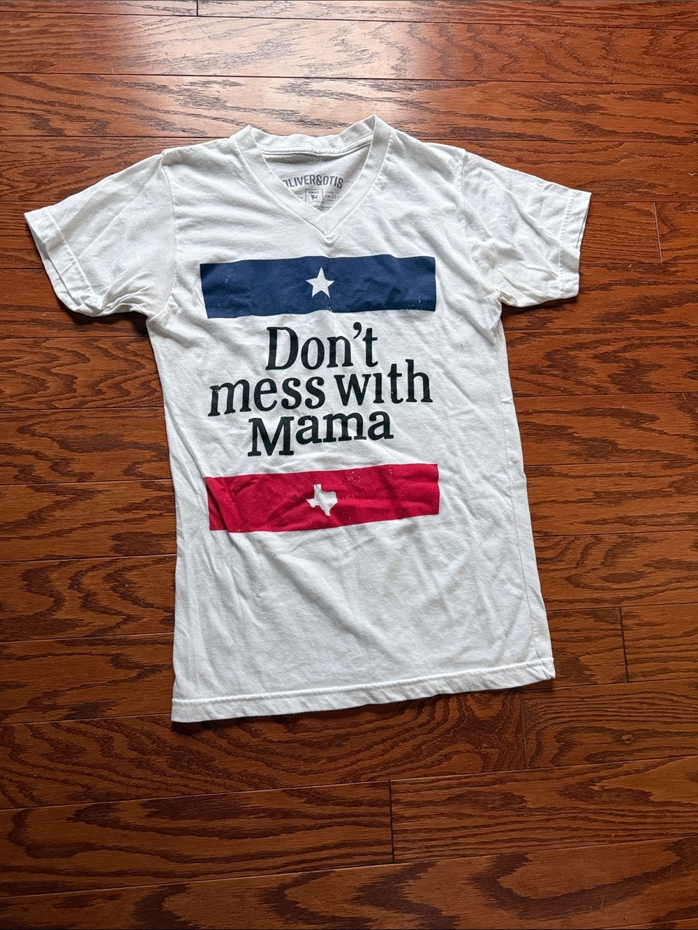 Don’t Mess With Mama White Short Sleeve Tee